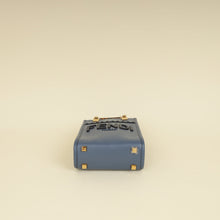 Fendi Dark Blue Mini Sunshine Shopper Bag