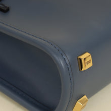Fendi Dark Blue Mini Sunshine Shopper Bag
