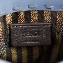Fendi Dark Blue Mini Sunshine Shopper Bag