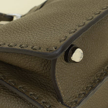 Fendi Dark Olive Selleria Petite Peekaboo ISeeU Bag