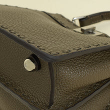 Fendi Dark Olive Selleria Petite Peekaboo ISeeU Bag