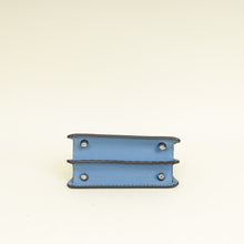 Fendi Blue Selleria Peekaboo ISeeU Petite Bag