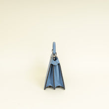 Fendi Blue Selleria Peekaboo ISeeU Petite Bag