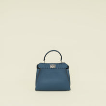 Fendi Dark Teal Peekaboo Selleria Mini Bag