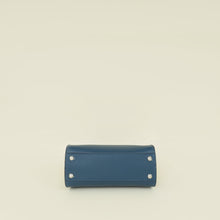 Fendi Dark Teal Peekaboo Selleria Mini Bag