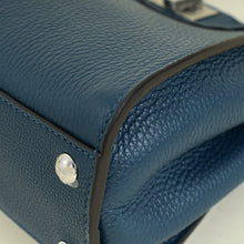 Fendi Dark Teal Peekaboo Selleria Mini Bag