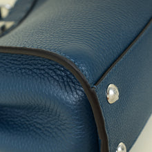 Fendi Dark Teal Peekaboo Selleria Mini Bag
