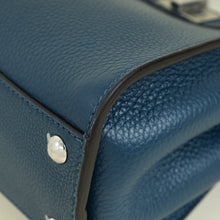 Fendi Dark Teal Peekaboo Selleria Mini Bag