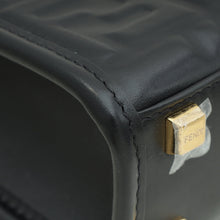 Fendi Black FF Embossed FENDI Mini Sunshine Shopper Bag
