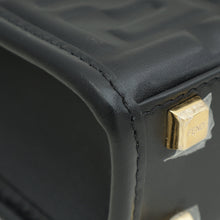 Fendi Black FF Embossed FENDI Mini Sunshine Shopper Bag