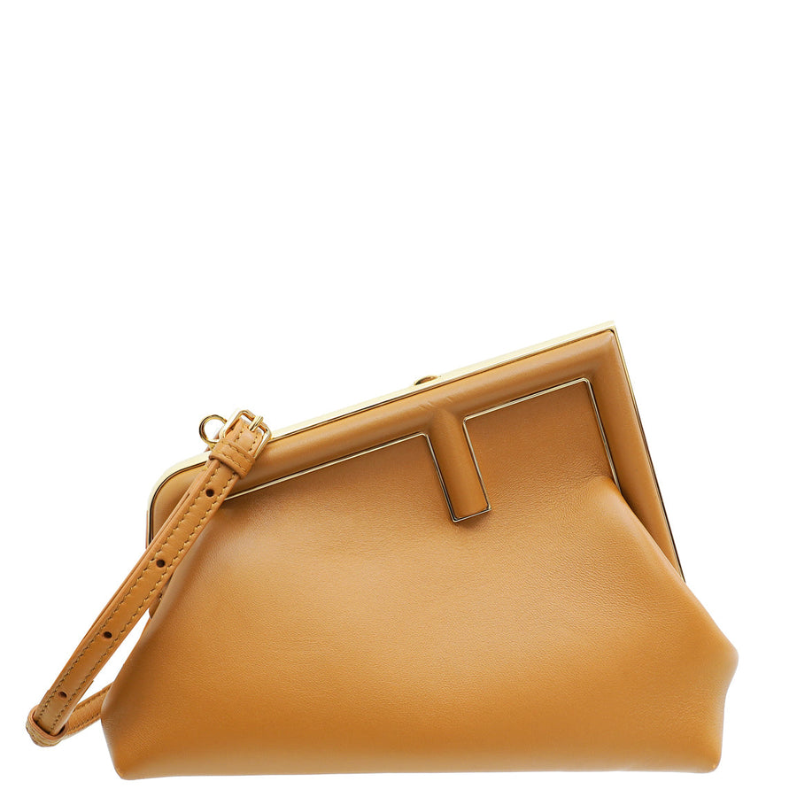 Fendi Tan First Small Bag