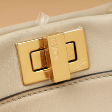 Fendi Beige Mini Peekaboo Bag