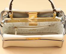 Fendi Beige Mini Peekaboo Bag