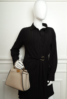 Fendi Beige Mini Peekaboo Bag