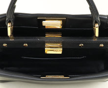 Fendi Black Mini Peekaboo Bag