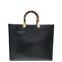Fendi Black Sunshine Medium Shopping Bag