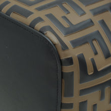 Fendi Bicolor FF Zucca Embossed Mon Tresor Small Bucket Bag