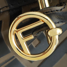 Fendi Bicolor FF Zucca Embossed Mon Tresor Small Bucket Bag