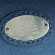 Fendi Blue Selleria ISeeU Peekaboo Medium Bag W/ Fortune Teller