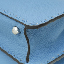 Fendi Blue Selleria ISeeU Peekaboo Medium Bag W/ Fortune Teller