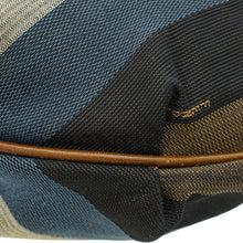 Fendi Multicolor Pequin Stripe Chef Chain Hobo Bag