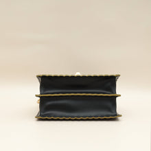 Fendi Black Kan I Stud Small Shoulder Bag