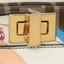 Fendi Multicolor FF Glazed With Inlay Peekaboo Mini Bag