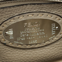 Fendi Dove Grey Peekaboo Sellier Mini Python Handle Bag
