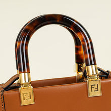 Fendi Brown Mini Sunshine Shopper Bag