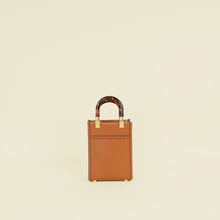 Fendi Brown Mini Sunshine Shopper Bag