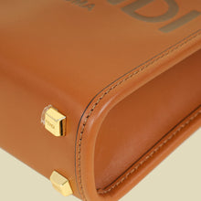 Fendi Brown Mini Sunshine Shopper Bag