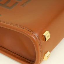 Fendi Brown Mini Sunshine Shopper Bag
