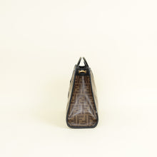 Fendi Brown Zucca Runaway Shopper Tote Small Bag