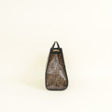 Fendi Brown Zucca Runaway Shopper Tote Small Bag