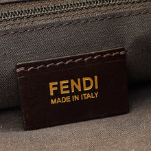 Fendi Tobacco Zucca Mia Flap Large Bag