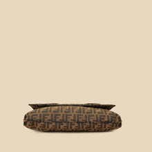 Fendi Tobacco Zucca Mia Flap Large Bag