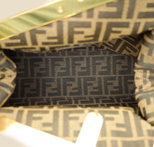Fendi Tricolor x Versace Fendace Baroque Print "Fendi First" Medium Bag