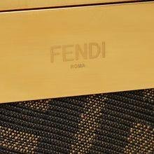 Fendi Tricolor x Versace Fendace Baroque Print "Fendi First" Medium Bag