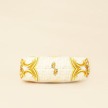 Fendi Tricolor x Versace Fendace Baroque Print "Fendi First" Medium Bag