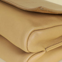 Fendi Beige Pequin Small Shoulder Bag