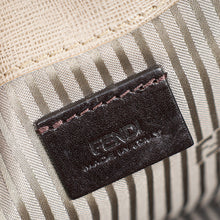 Fendi Khaki 2Jours Envelope Clutch Bag