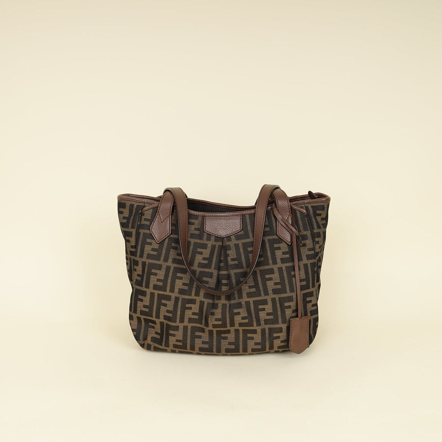 Fendi Tobacco Zucca Grand Shopping Bag