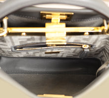 Fendi Grey Peekaboo Mini Bag