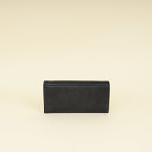 Fendi Black FF Diamonds Continental With Chain