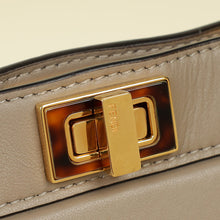 Fendi Taupe Peekaboo ISeeU Petite Bag