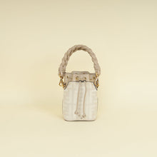 Fendi Dove Grey Mon Tresor Mini Bucket Bag
