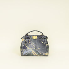 Fendi Multicolor Peekaboo Marble Print Mini Bag