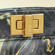 Fendi Multicolor Peekaboo Marble Print Mini Bag