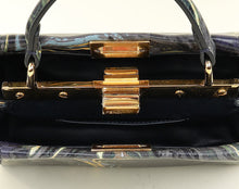 Fendi Multicolor Peekaboo Marble Print Mini Bag