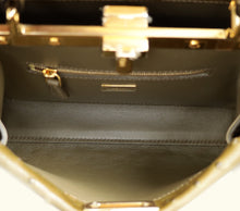 Fendi Avocado Green Ostrich Mini Peekaboo Bag